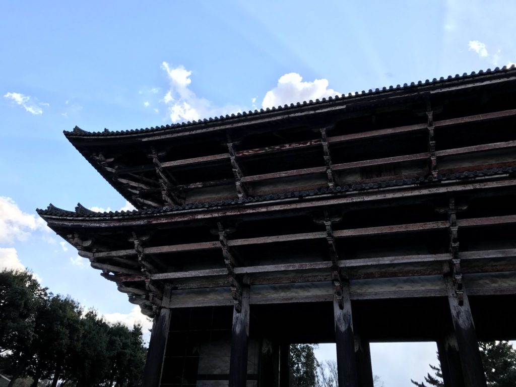 奈良マラソンで東大寺を観光