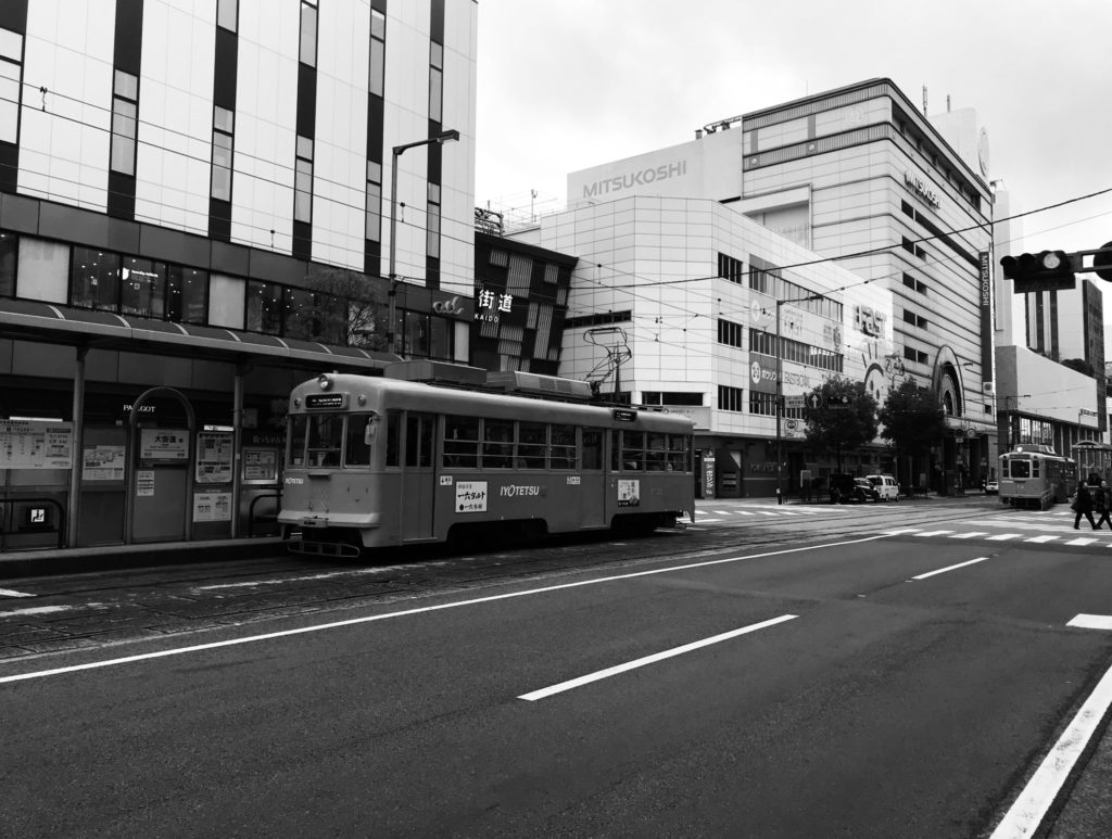 松山の路面電車