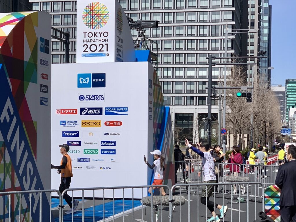 前回出走の東京マラソン