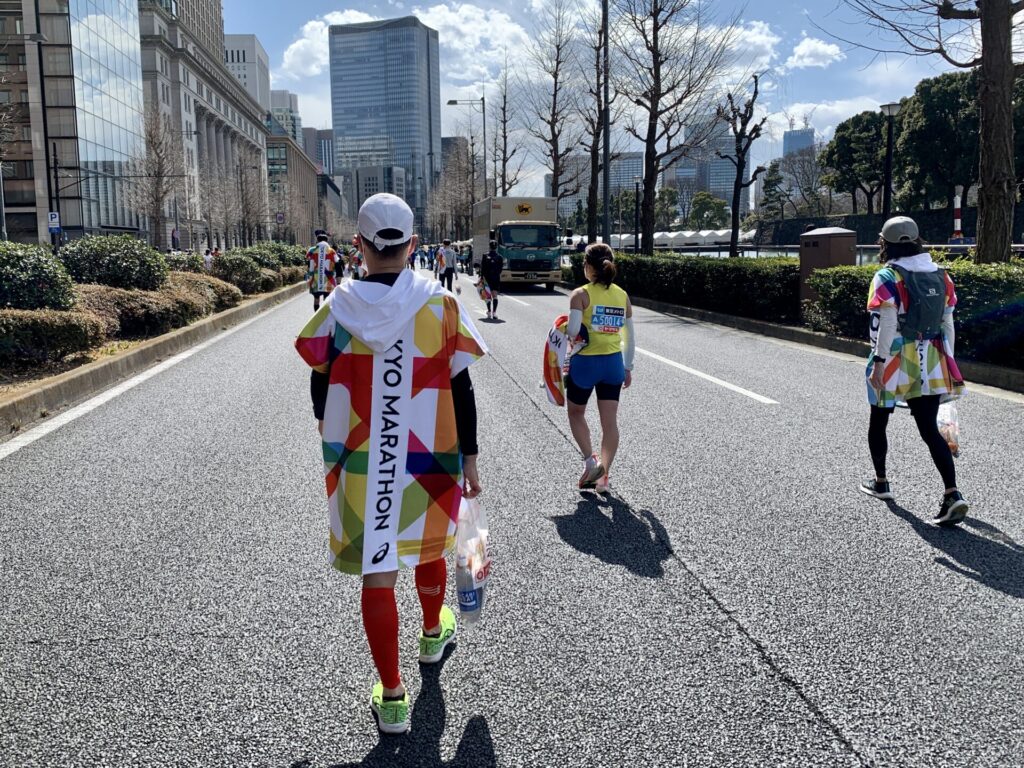 東京マラソン2023ポンチョ