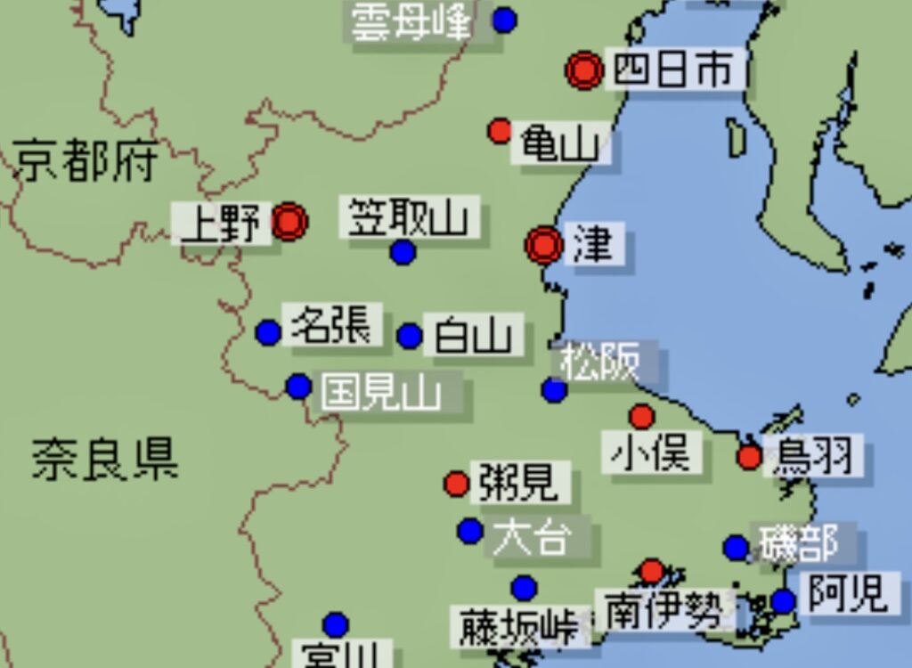 三重県の気象データ