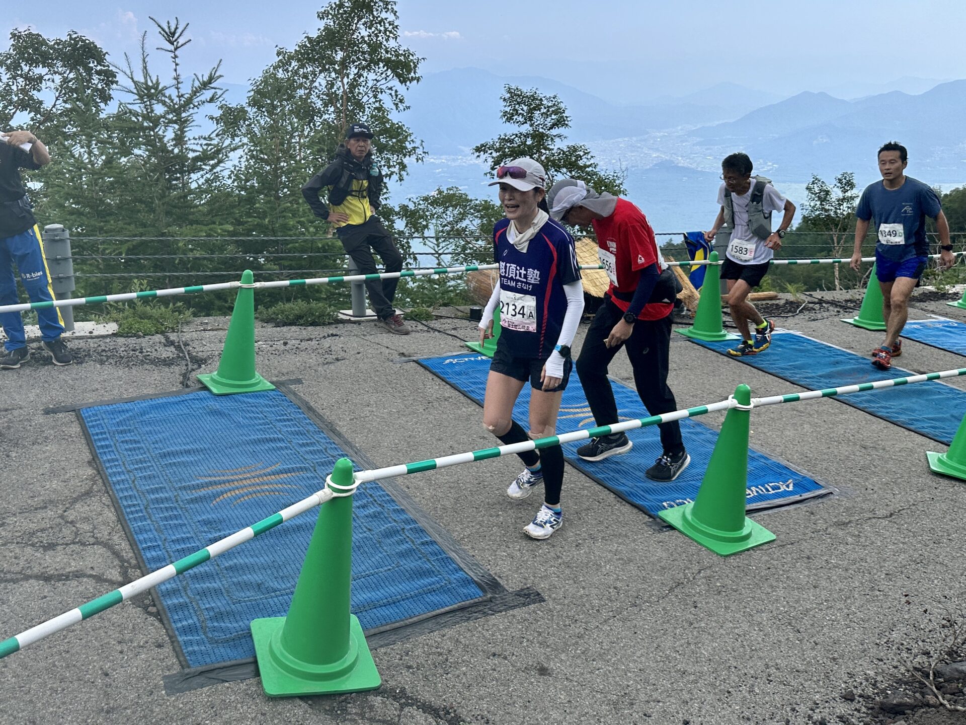 富士登山競走五合目関門