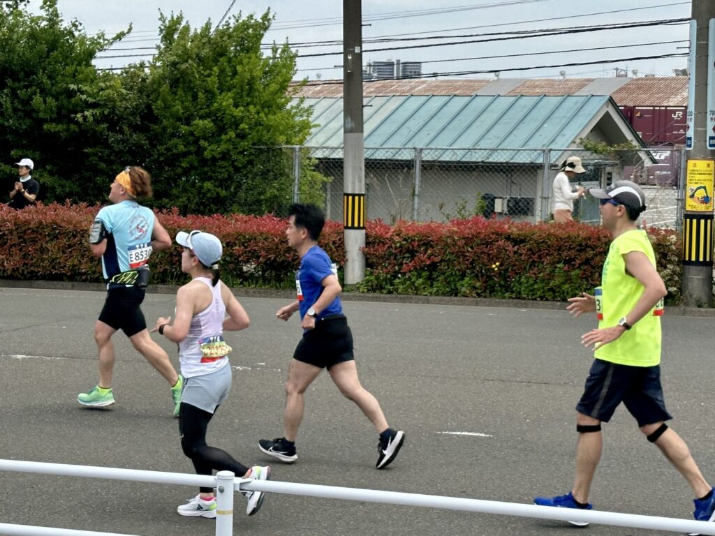 マラソン最終盤はいつだって辛い