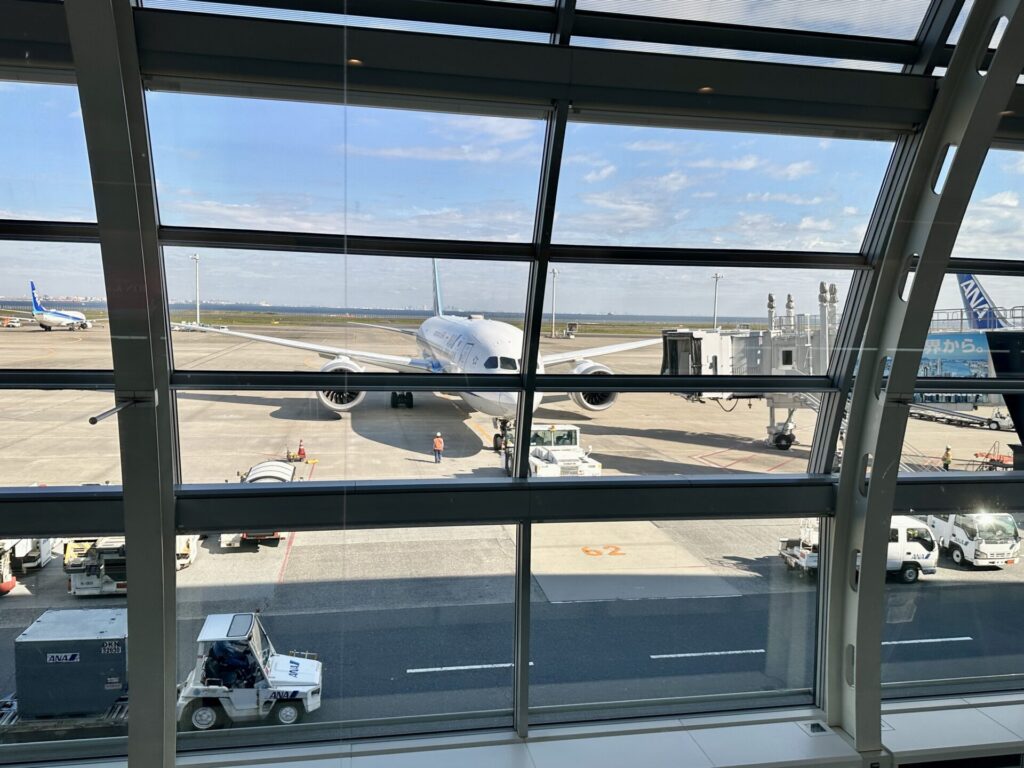 羽田空港から遠征マラソンは始まる