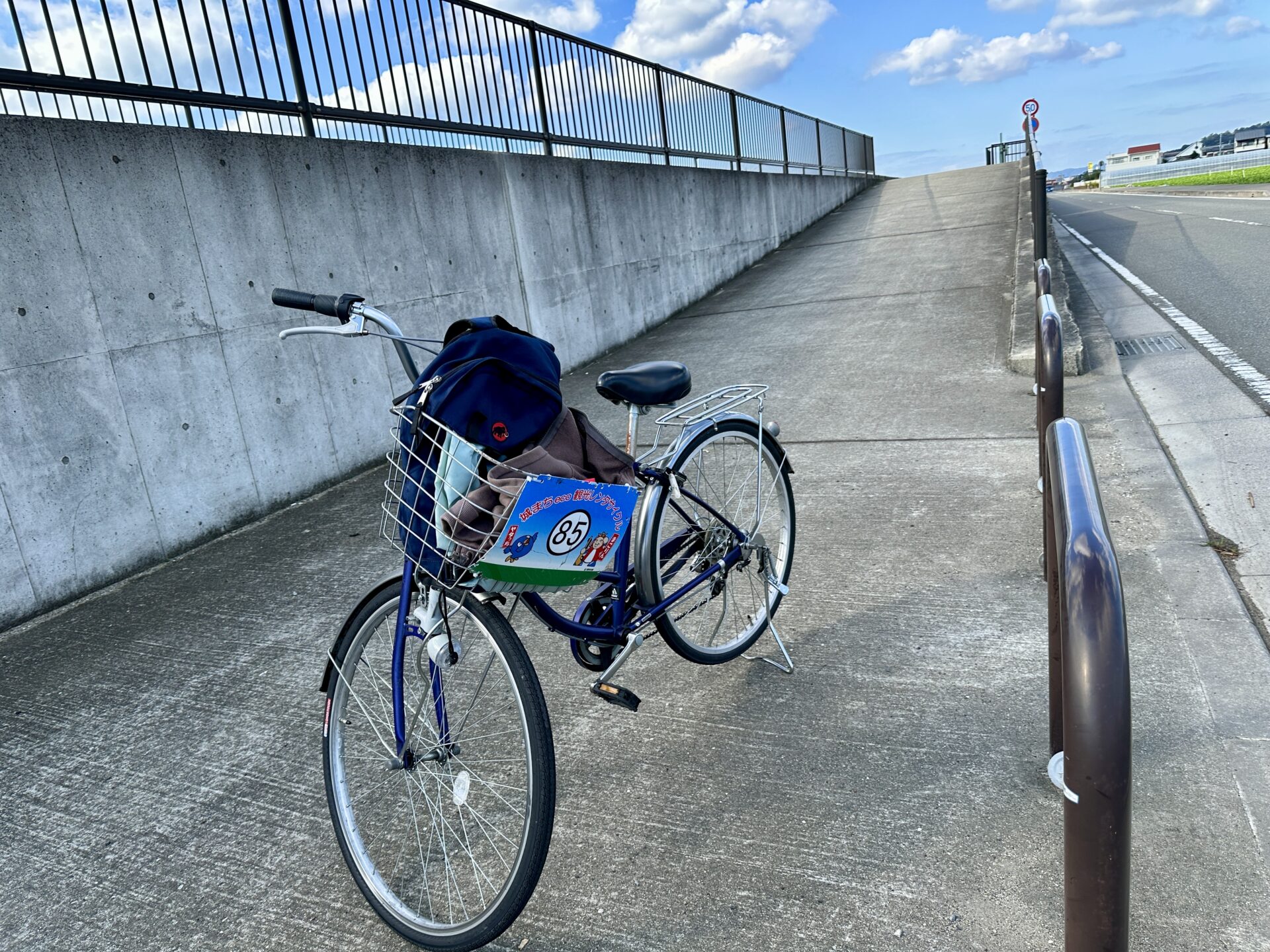 和歌山ジャズマラソン翌日にレンタサイクル