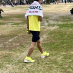 熊本城マラソンのレース後