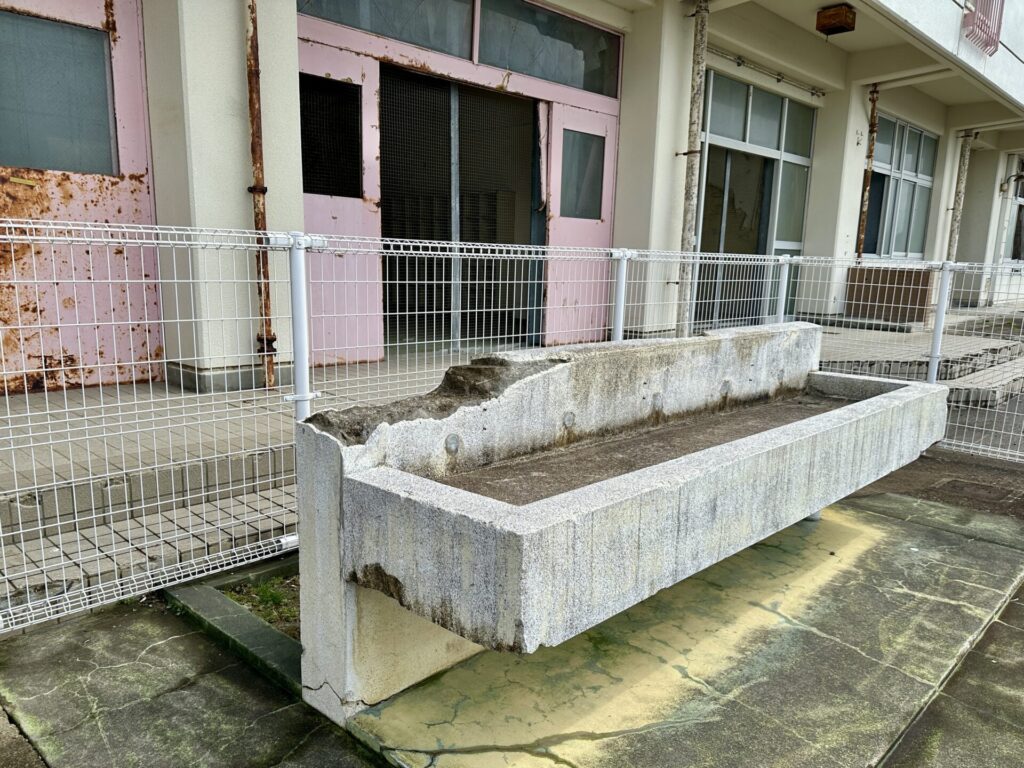旧荒浜小学校を訪問