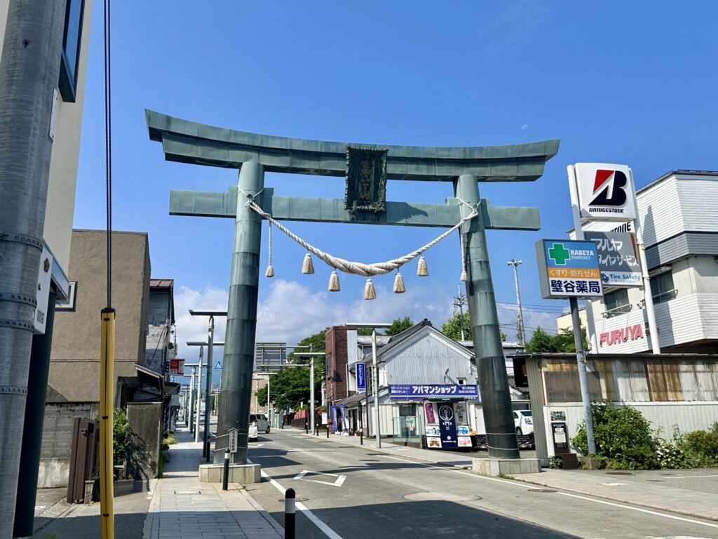 富士登山競走の大鳥居