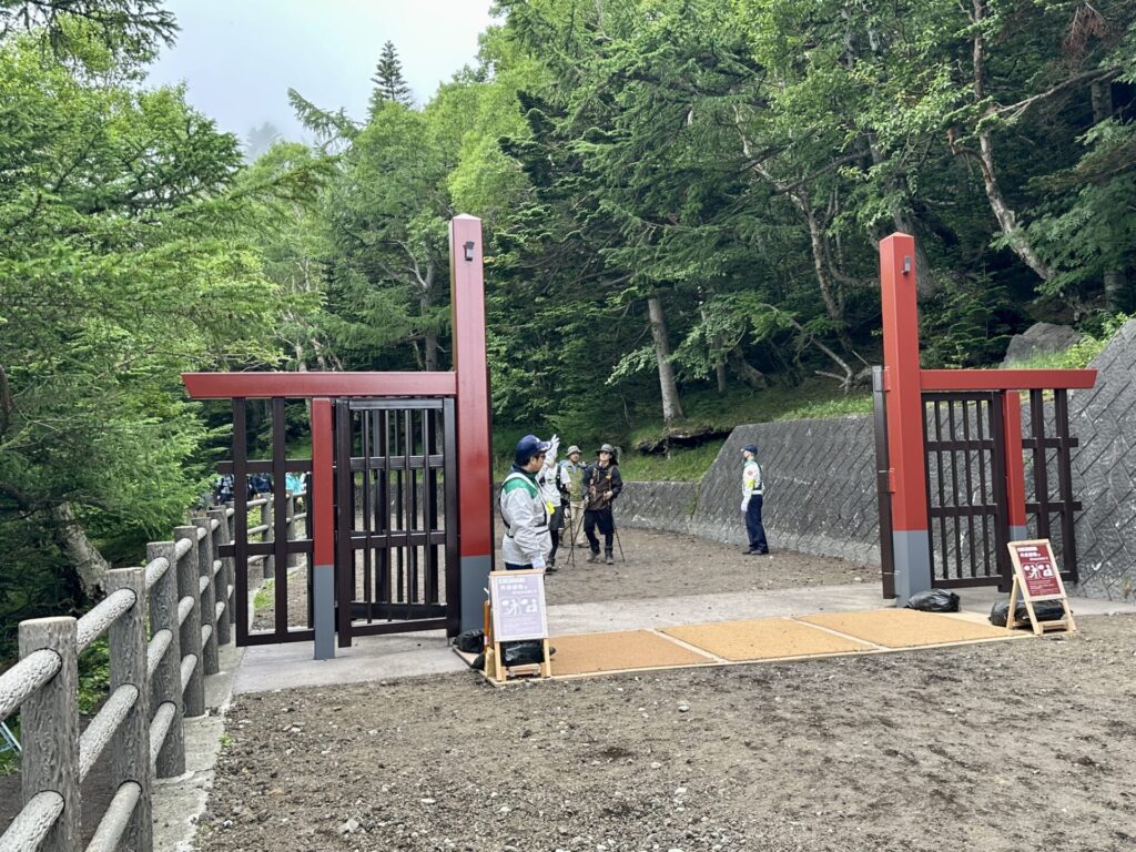 富士登山競走の試走ランナーでもゲートで止められる可能性あり