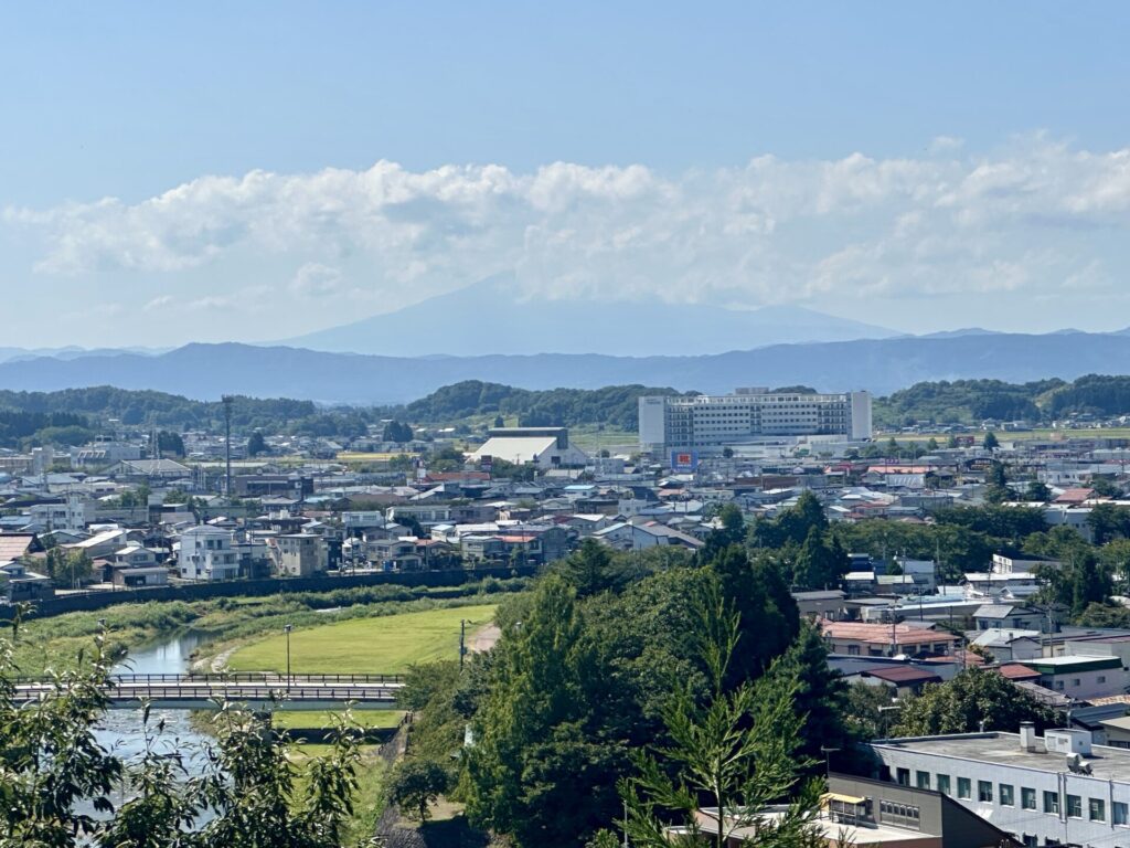 よこてシティハーフに参加した後で横手城観光