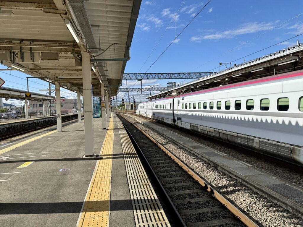 秋田新幹線こまちでよこてシティハーフ参戦
