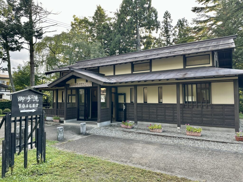 角館のトイレも書院造り