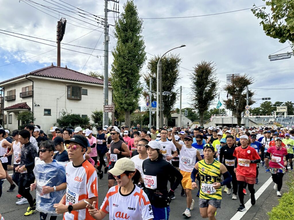 ぐんまマラソンスタート