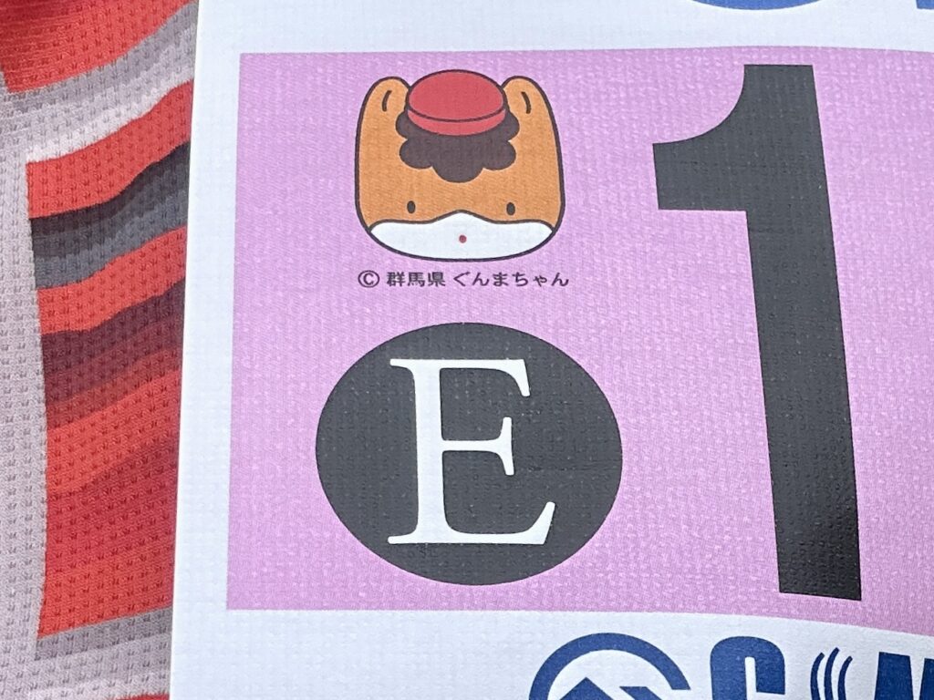 ぐんまマラソン10kmは、Eブロック最後方スタート