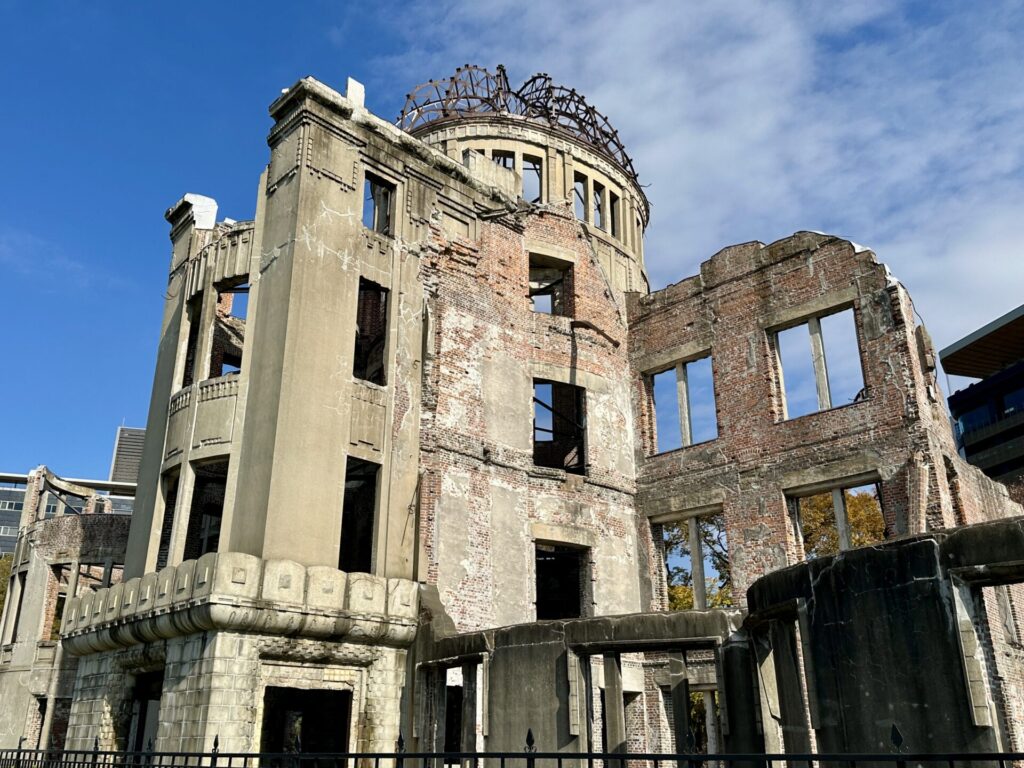 原爆ドームもマラソン遠征で訪問