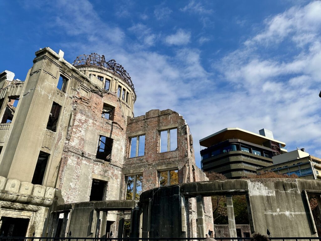 マラソン遠征で訪れた広島、原爆ドーム