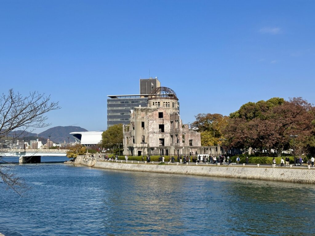 マラソン遠征で訪れた広島、原爆ドーム