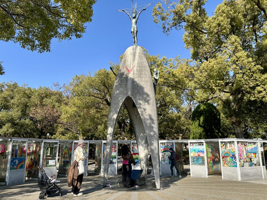 マラソン遠征で訪れた広島、平和記念公園