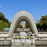 マラソン遠征で平和記念公園へ