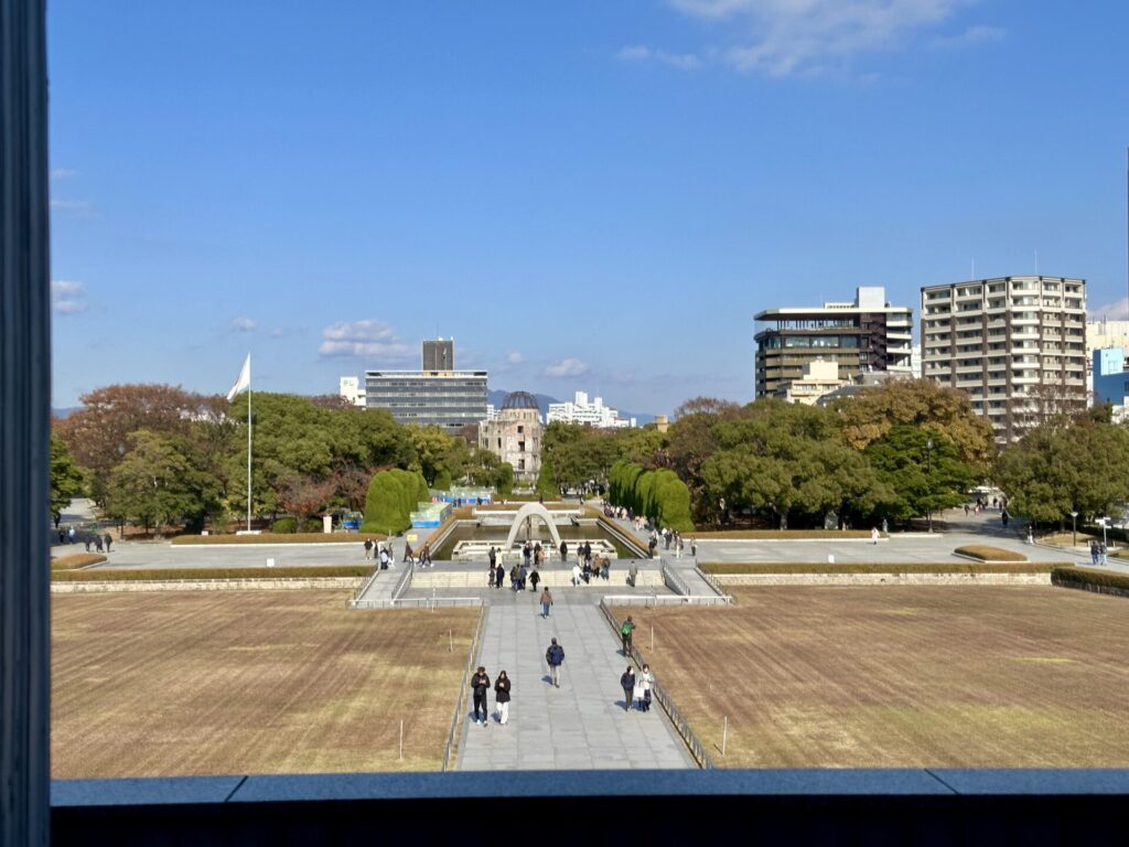 マラソン遠征で訪れた広島、平和記念公園