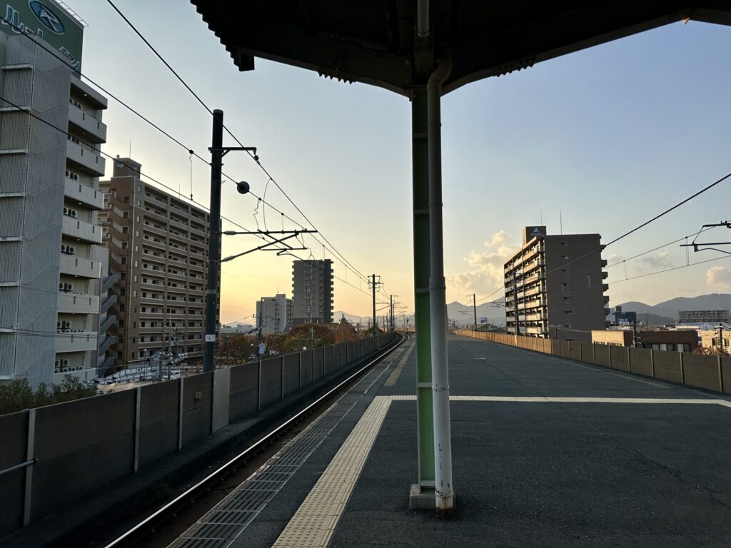 防府読売マラソンの帰り道