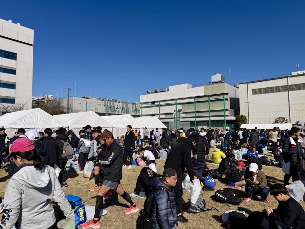 神奈川マラソンの会場