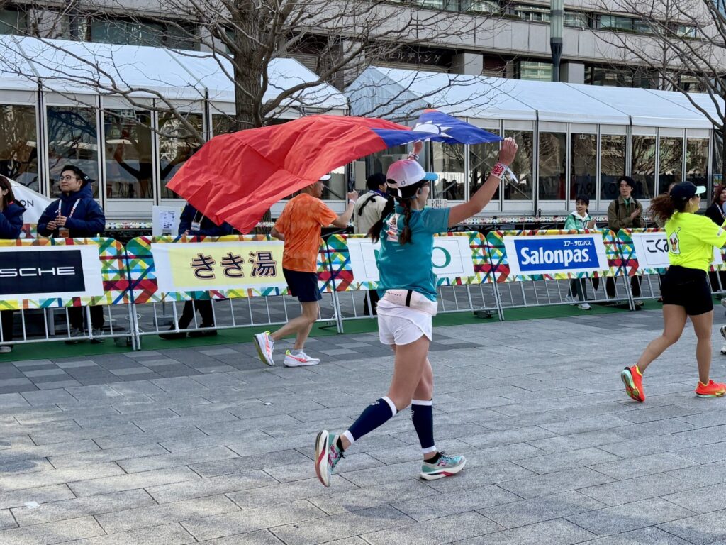 国際色豊かな東京マラソン