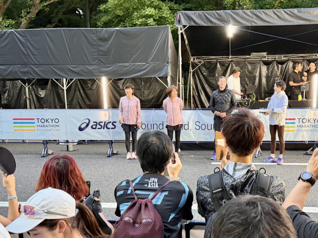 Tokyo : Speed : Raceでの高橋尚子と有森裕子のトークショー
