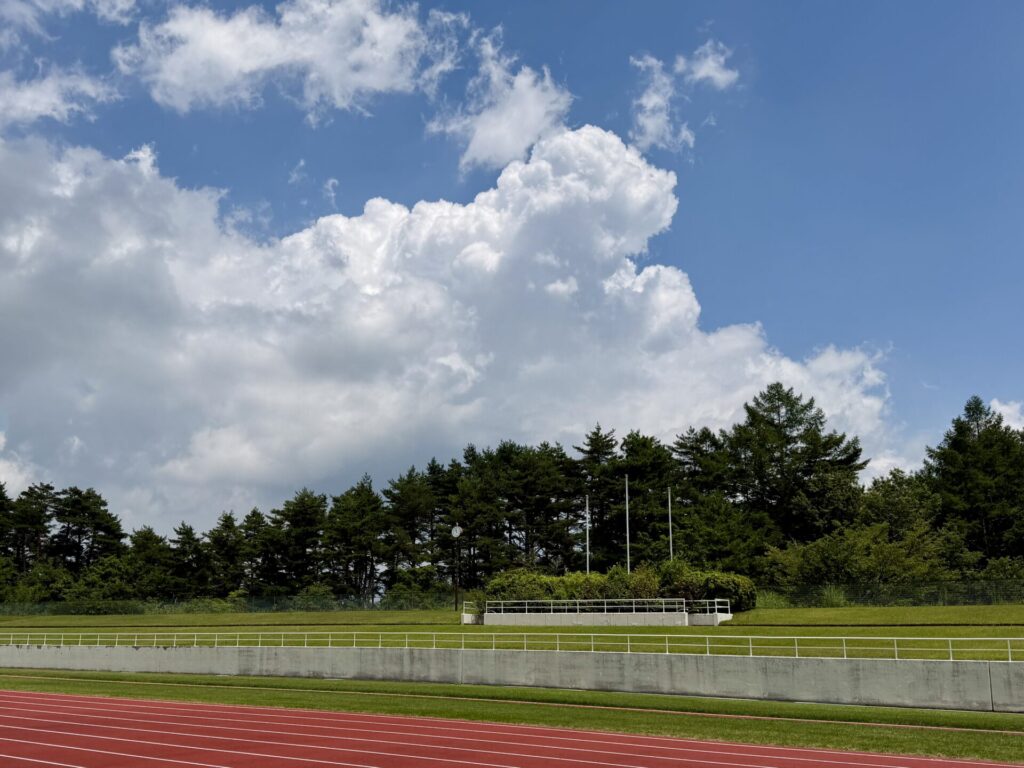富士登山競走、ゴール後は北麓公園へ
