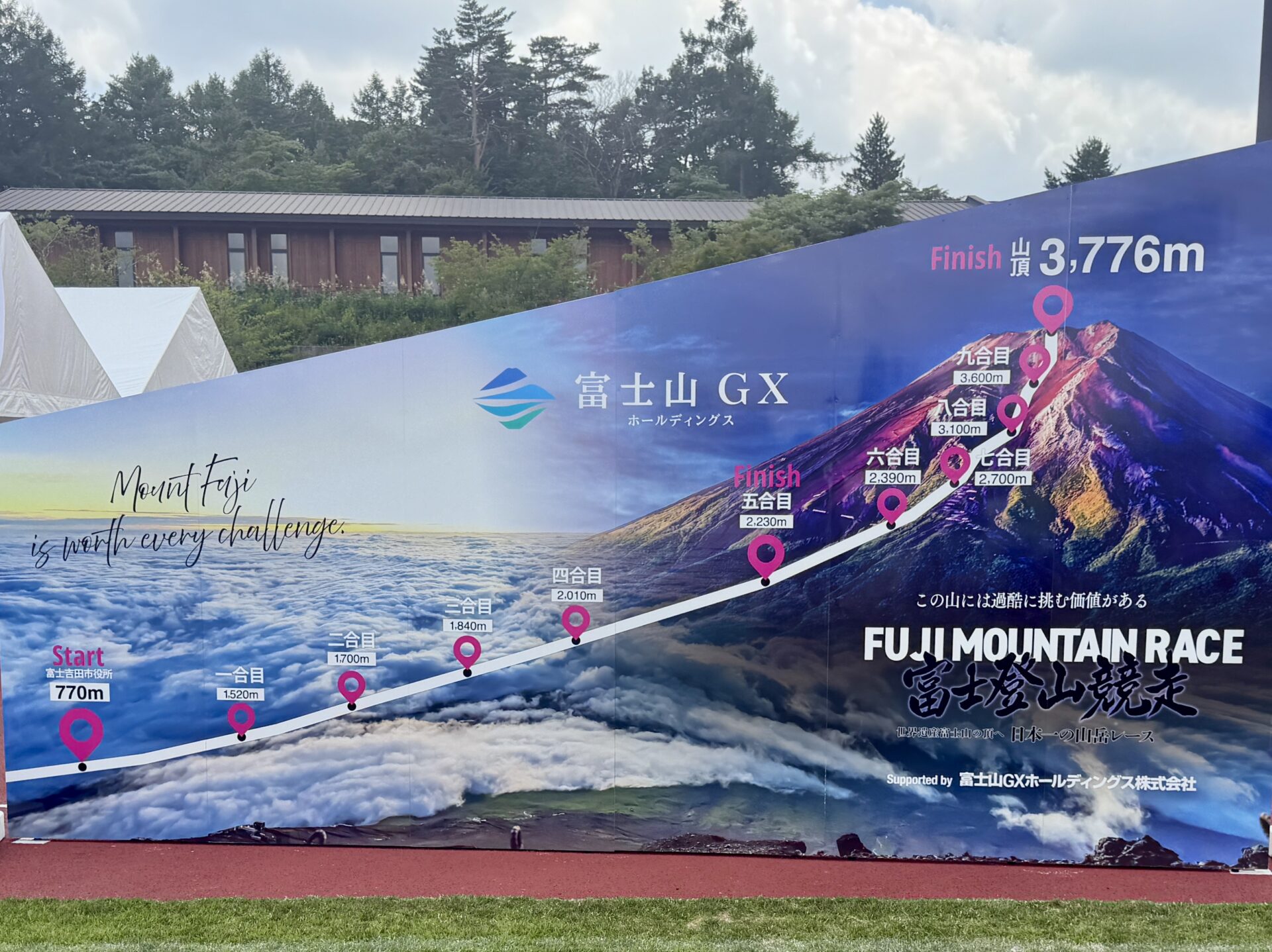 富士登山競走2026年、北麓公園
