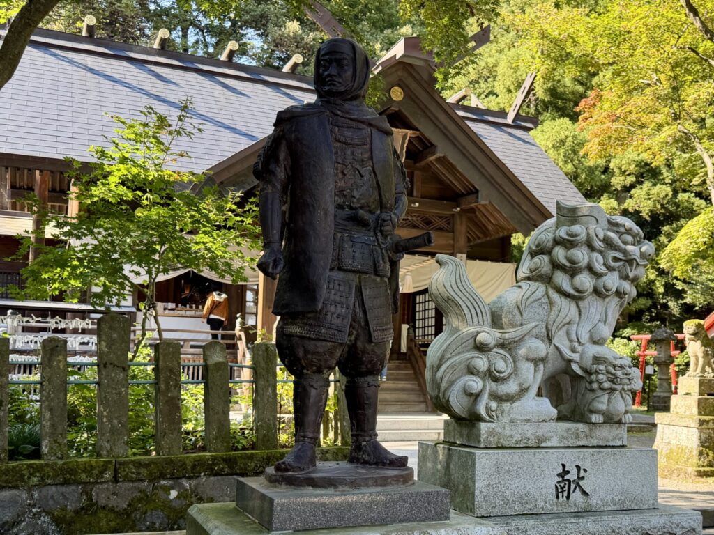 えちご・くびき野100kmで春日山神社を訪問